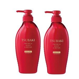 Tsubaki Hair Professional Premium Moist Repair Shampoo (2 bottles) 450ml KOREAN